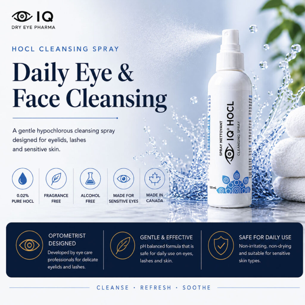 IQ® Pure Hypochlorous (HOCL) Cleansing Spray